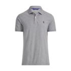 Ralph Lauren Custom Slim Stretch Mesh Polo Steel Heather