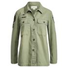 Ralph Lauren Denim & Supply Military Cotton Shirt Green