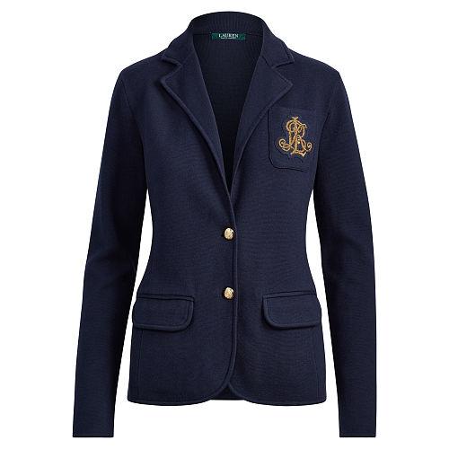 Ralph Lauren Lauren Petite Bullion-crest Sweater Blazer