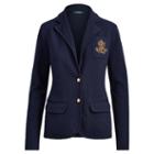 Ralph Lauren Lauren Petite Bullion-crest Sweater Blazer