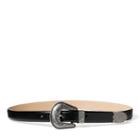 Polo Ralph Lauren Floral-engraved Leather Belt