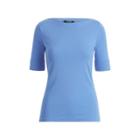 Ralph Lauren Cotton Boatneck T-shirt Enchanted Blue Sp