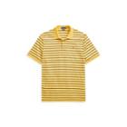 Ralph Lauren Classic Fit Soft-touch Polo Gold Bugle/french Navy