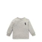 Ralph Lauren Cotton Long-sleeve T-shirt Andover Heather 24m