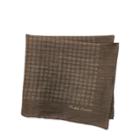 Ralph Lauren Linen-cashmere Pocket Square Taupe