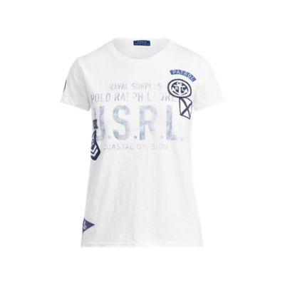 Ralph Lauren Patchwork Graphic T-shirt Nevis