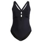Ralph Lauren Lauren Woman Cutout Cross-back One-piece Black