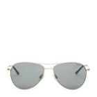 Polo Ralph Lauren American Pilot Sunglasses Matte Gold
