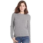 Polo Ralph Lauren Slim Cable Cashmere Sweater Fawn Grey Heather