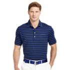 Ralph Lauren Polo Golf Striped Pima Lisle Polo Shirt French Navy/periwinkle