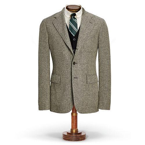 Ralph Lauren Rrl Wool-cotton Sport Coat
