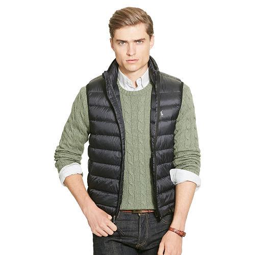 Polo Ralph Lauren Packable Down Vest Polo Black