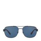 Polo Ralph Lauren Polo Square Sunglasses Matte Dark Navy