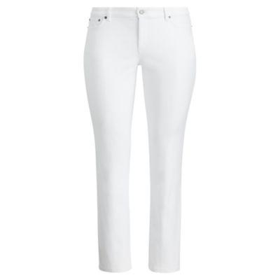 Ralph Lauren Modern Straight Curvy Jean White