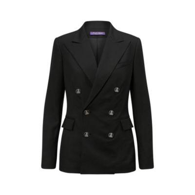 Ralph Lauren The Rl Blazer In Cashmere Black