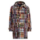 Ralph Lauren Patchwork Madras Duffel Coat Multi