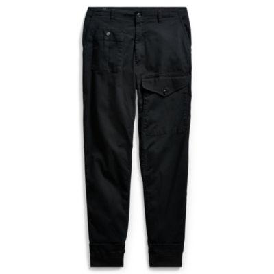 Ralph Lauren Classic Stretch Cargo Jogger Polo Black