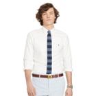 Polo Ralph Lauren Slim-fit Cotton Oxford Shirt Bsr White