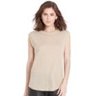 Polo Ralph Lauren Back-keyhole Sleeveless Tee Bedford Tan