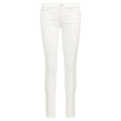 Ralph Lauren Tompkins Sateen Skinny Jean Cream