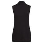 Ralph Lauren Suede-trim Sleeveless Sweater Black