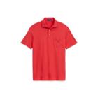 Ralph Lauren Custom Fit Jersey Polo Shirt Sunrise Red