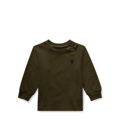 Ralph Lauren Cotton Long-sleeve T-shirt Armadillo 12m