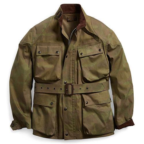 Ralph Lauren Rrl Camo Cotton-blend Jacket