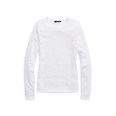 Ralph Lauren Cotton Long-sleeve Shirt White Xlp