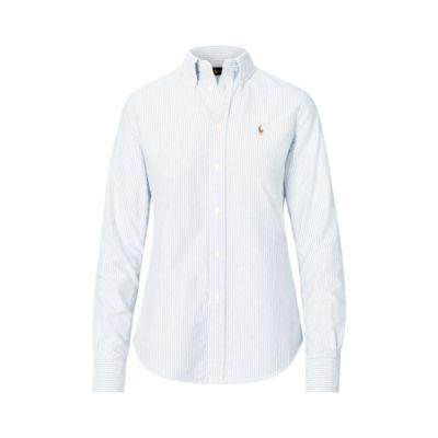 Ralph Lauren Custom Fit Striped Shirt Blue/white