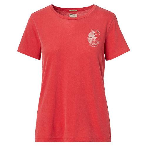 Ralph Lauren Denim & Supply Cotton Jersey Graphic Tee Red