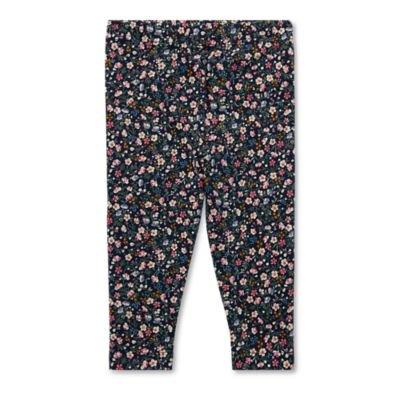 Ralph Lauren Floral Jersey Legging Navy/pink Multi 9m