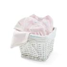 Ralph Lauren 4-piece Fleece Gift Basket Pink 6m