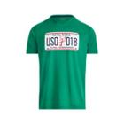 Ralph Lauren Us Open Active Fit T-shirt Athletic Green