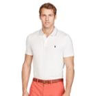 Ralph Lauren Polo Golf Custom-fit Lisle Polo Shirt White