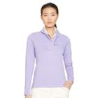 Ralph Lauren Golf Shawl-collar Half-zip Pullover Purple Passion