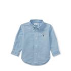 Ralph Lauren Cotton Oxford Shirt Blue 12m