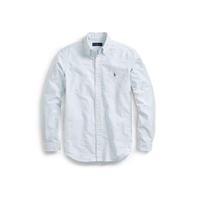 Ralph Lauren Classic Fit Oxford Shirt Basic Blue/white