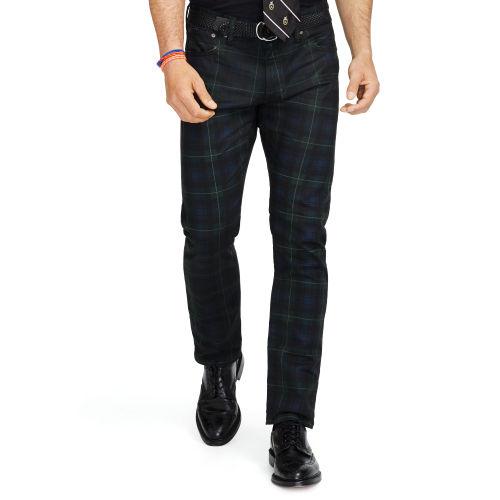 Polo Ralph Lauren Sullivan Slim-fit Plaid Jean Blackwatch Plaid