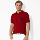 Polo Ralph Lauren Classic Fit Cotton Mesh Polo Eaton Red