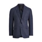 Ralph Lauren Nigel Wool Twill Sport Coat Dark Navy And Light Blue