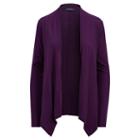 Ralph Lauren Lauren Silk-blend Open-front Cardigan