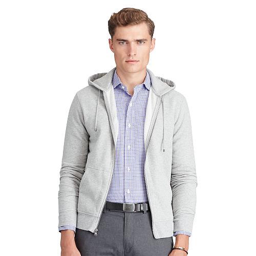 Polo Ralph Lauren Cotton-blend-fleece Hoodie Andover Heather
