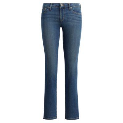 Ralph Lauren Slimming Classic Straight Jean Harbor