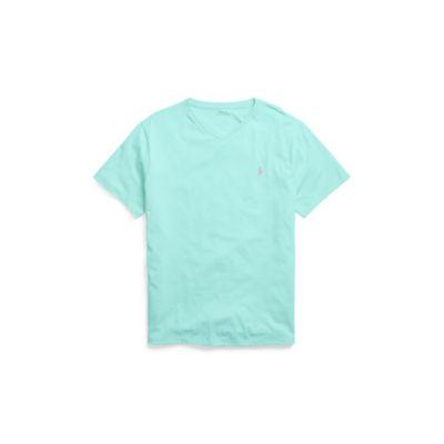 Ralph Lauren Classic Fit Cotton T-shirt Bayside Green 4xl Tall