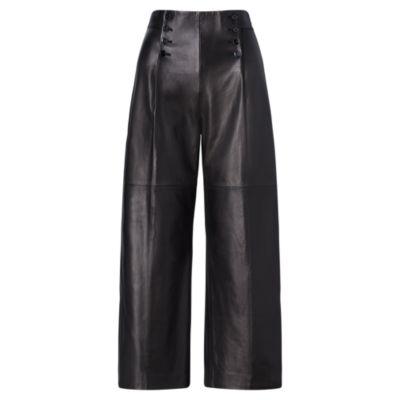 Ralph Lauren Leather Sailor Pant Polo Black
