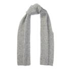 Polo Ralph Lauren Knit Alpaca-blend Scarf Light Grey