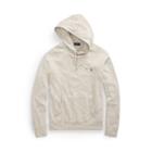 Ralph Lauren Cotton Spa Terry Hoodie Cream Marl Heather