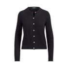 Ralph Lauren Cotton-blend Cardigan Polo Black