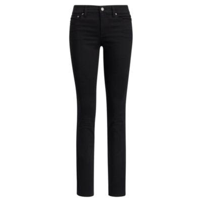 Ralph Lauren Premier Straight Sateen Jean Polo Black